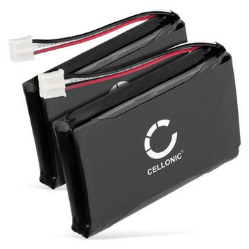 2x Batteria di ricambio 131-0477, LB-205 per POS Safescan 6185 Affidabile sostituzione da 1200mAh 131-0477, LB-205 per terminale di pagamento
