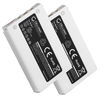 2x Batteria 1000mAh