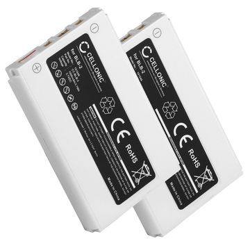 2x Batteria CELLONIC BLB-2 per telefono Nokia 8210 / 8310 / 8850 / 8890 / 5210 / 6510 / 7650 / 3610 Ricambio affidabile da 1000mAh per il tuo cellulare smartphone