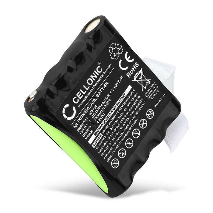 Batteria per Motorola TLKR T80, T40, T80 Extreme, T50, T60, T41, T81 Hunter, T61, XT180, XTR446, XTB446, XTK446 700mAh NiMH di CELLONIC