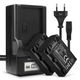 2x Batteria 650mAh + Caricabatteria