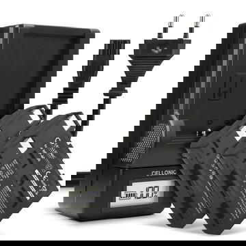 2x CELLONIC Camera Battery for Konica Minolta Maxxum 7D Dynax 5D Dynax 7D DiMAGE A2 DiMAGE A1 Maxxum 5D Replacement NP-400 Battery 1600mAh Backup + Charger NP-400