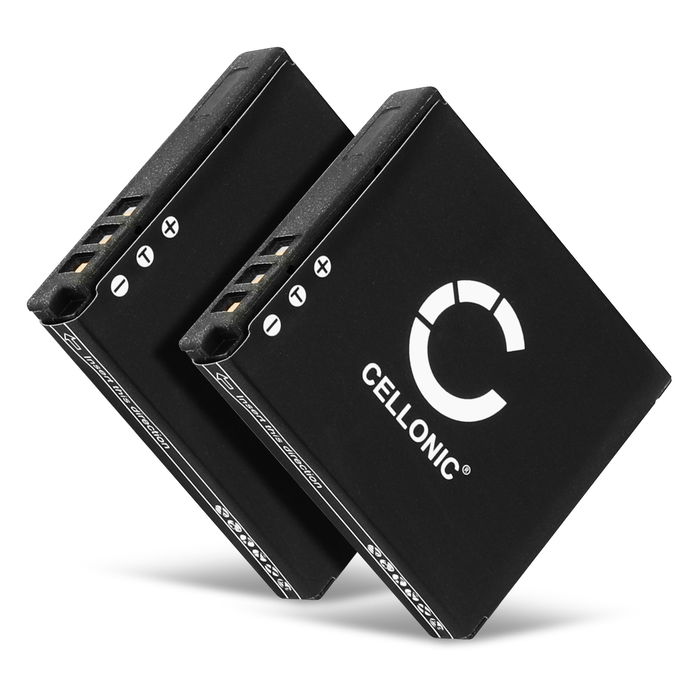 2x Panasonic VW-VBJ10 Batteria da 1050mAh marcata CELLONIC