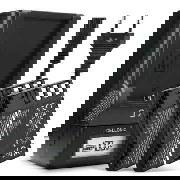 2x Batteria per Pentax 645D 645Z K-01 K-1 K-1 II K-3 K-3 II K-5 K-5 II K-5 IIs K-7 - D-Li90 1250mAh + Caricabatteria D-BC90 di Ricambio sostituzione scorta