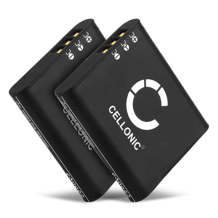 2x Ricoh DB-110 Batteria da 1100mAh marcata CELLONIC