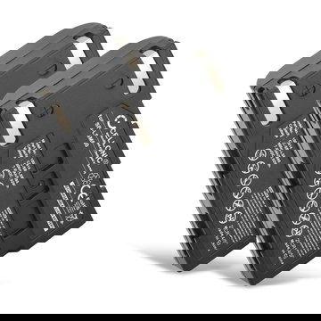 2x Batteria SB-LSM80 SB-LSM320 per fotocamera Samsung VP-D351 D361 D365 D371 VP-D461 D463 D455 D453 VP-DC163 DC175 VP-DC575 DC565 SC-D375 Affidabile ricambio da 800mAh, marca CELLONIC