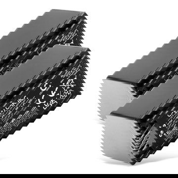 2x Batteria per Sony HDR-SR11 SR12 SR10 HDR-XR500 HDR-HC9 DCR-SR47 SR45 / NP-FH50, NP-FH40 1400mAh , marca CELLONIC, ricambi di lunga durata per macchine fotografiche e videocamere