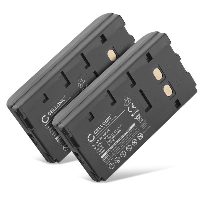 2x Sony CCD-TR105E Batteria