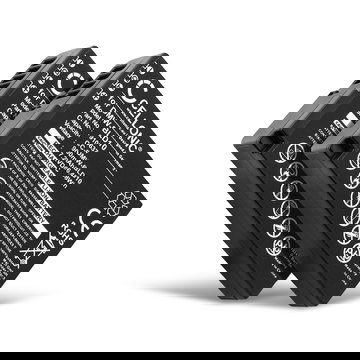 2x Batteria per Panasonic Lumix DMC-GX1 Lumix DMC-G3 Lumix DMC-GF2 Lumix DMC-ZS7 Lumix DMC-TS2 DMW-BLD10 (900mAh, 7.2V) marca CELLONIC