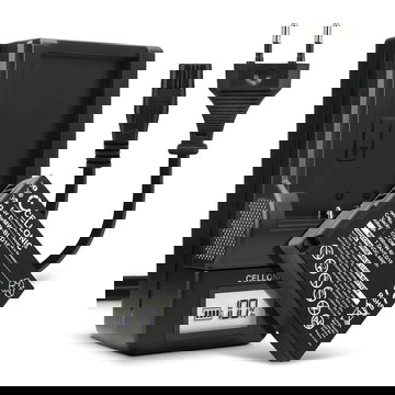 2x Batteria per Panasonic Lumix DMC-GX1 Lumix DMC-G3 Lumix DMC-GF2 Lumix DMC-ZS7 Lumix DMC-TS2 - DMW-BLD10 900mAh + Caricabatteria DMW-BLD10 di Ricambio sostituzione scorta