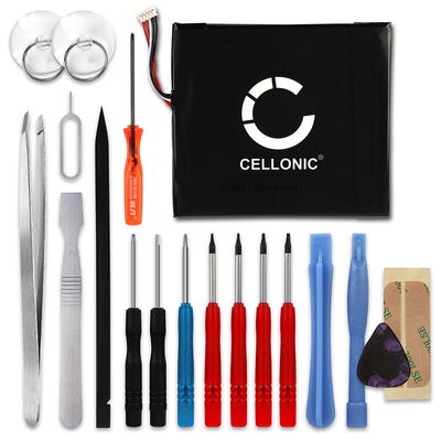 CELLONIC Batteria HAC-003 compatibile con Nintendo Switch (2017-2019) - HAC-001 Ricambio da 3600mAh + Set di strumento per console giochi controller palmari