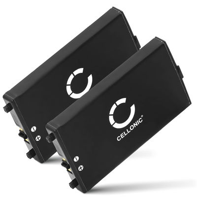 2x Batteria NTR-003 per Nintendo DS 800mAh 3.7V marca subtel per console giochi controller palmari