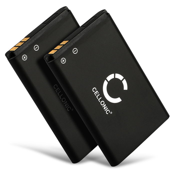 2x Batteria RCB215,RCB405 compatibile con Doro Primo 215 / Primo 405 / PhoneEasy 332gsm / Switel M160 / Doro RCB215 1020mAh Ricambi CELLONIC per telefoni cellucari, smartphone