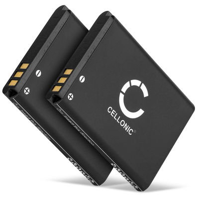 2x Batteria per Nokia 3220, 6021, N90, N80, 6020, 5300, 5200, 2610, 3230, 6120 Classic, 5140i - BL-5B (890mAh) , batteria di ricambio