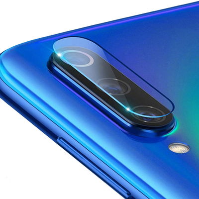 Vetrino protettivo CELLONIC per lenti di fotocamera del telefono smartphone Samsung Galaxy A70 (SM-A705) pellicola 9H 0,33mm Full Glue Trasparente