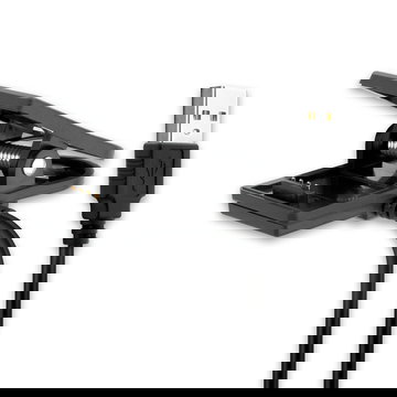 USB Smart Watch Charger for Garmin Approach G10, S20 / Forerunner 30, 230, 235, 645, 645 Music Fast Charging 1A Data Cable Smartwatch Fitness Tracker PVC - Black