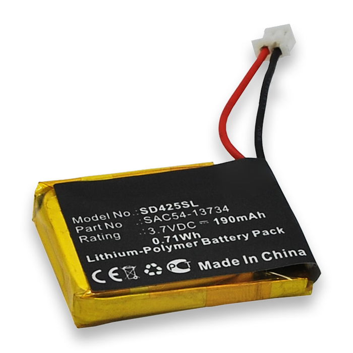 SportDOG Remote Transmitter SDT00-13857 Batteria marcata subtel, 190mAh di capacità