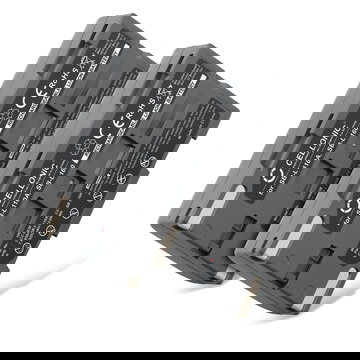 2x Batteria SB-L110A L160 L320 L480 per fotocamera Samsung SC-L906 L901 L860 L810 L700 SC-D23 VP-W80 W70 W60 VP-M50 VP-L800 L900 L700 L600 L600 Affidabile ricambio da 1850mAh, marca subtel