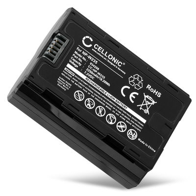 Batteria per FujiFilm GFX100S, GFX 50S II, X-T4, X-H2, NP-W235 NP-W235 (2250mAh, 7.2V) marca CELLONIC