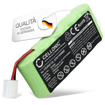 Batteria sostitutiva 103-301179 per Visonic PowerMaster 30 Control Panel Affidabile pila subtel da 1500mAh Lunga durata per la tua sicurezza