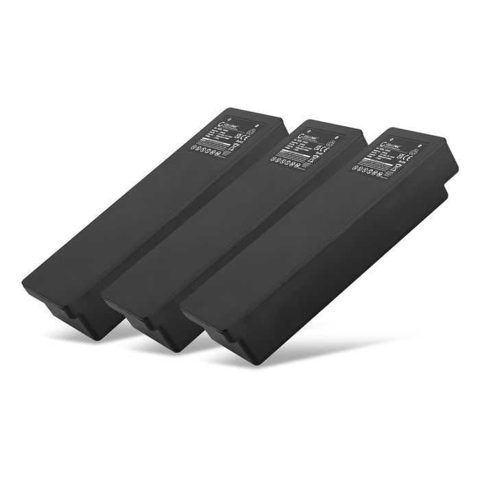 3x Batteria Scanreco Fassi, marcata subtel, 3000mAh