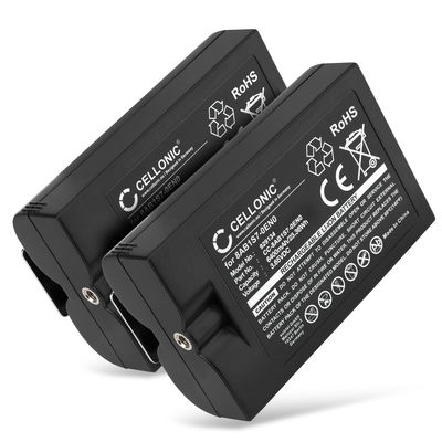 2x Batteria per Ring Intercom, Ring Stick Up Cam, Ring Spotlight Cam, Ring Video Doorbell 2 6400mAh marca CELLONIC