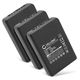 3x Batteria 700mAh