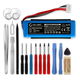 1x Battery (6000mAh, 3.7V) + Tool-kit