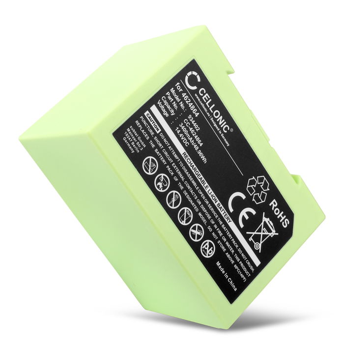 iRobot Roomba e6 Batteria marcata subtel, 3400mAh di capacità