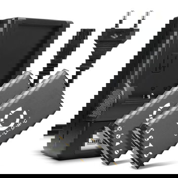 2x Batteria per Olympus VR-310, DS-7000, VH-210, VR-320, FR-4000, FE-230, Tough TG-310, FE-20 - Li-40b Li-42b 700mAh + Caricabatteria di Ricambio sostituzione scorta