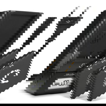 2x Batteria per Kodak EasyShare M763, M753, M893 IS, M863, M853, Kodak KLIC-7001, M340, M320 - KLIC-7001 700mAh + Caricabatteria di Ricambio sostituzione scorta