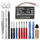 1x Batteria 450mAh + attrezzi