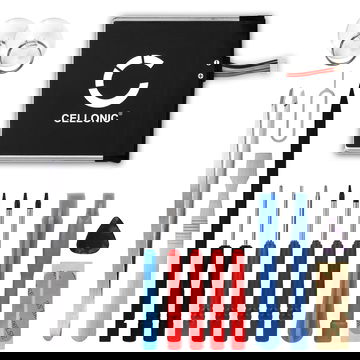 CELLONIC Batteria HAC-001(-01) compatibile con Nintendo Switch (>2019) Ricambio da 4600mAh + Set di strumento per console giochi controller palmari