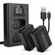 2x Batteria 1030mAh + Caricabatterie Doppio