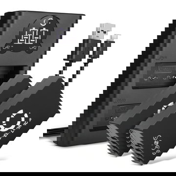 2x NP-W126S Battery for Fuji X100V X-T 2 X T2 XT1 X-Pro1 X-Pro2 X-Pro3 X100F X-E4 X-T10 X T20 XE2 1140mAh + Dual LED NPW126 Battery Charger BC-W126 Fast Charger