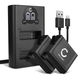 2x Batteria 1160mAh + Caricabatterie Doppio