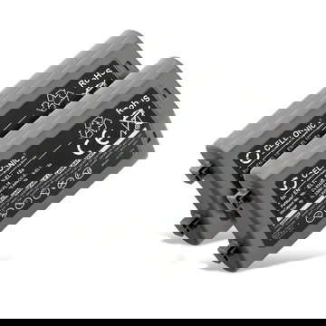 2x Battery for Nikon D850, D5, D800, D810, D4s, D4, D6, D800E, Z 9 3300mAh from CELLONIC