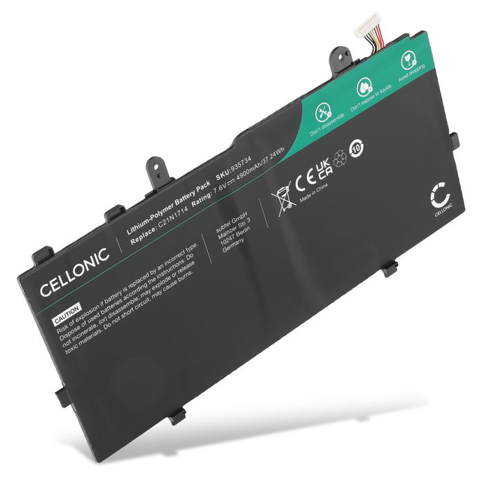 ASUS C21N1714 Batteria della subtel 4900mAh 7.7V