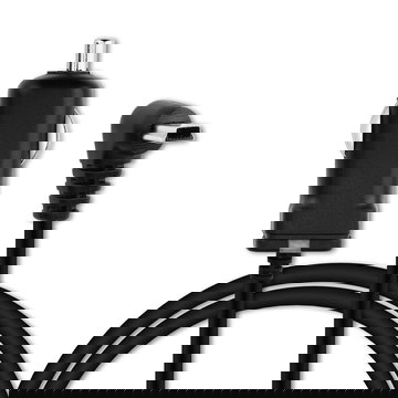 Caricatore da auto per navigatore awesafe LKW Navigator 9" / Navigator A2 7" / Navigator A5 5", filo di 1.1m, ricarica rapida Mini-USB 90° a 5V 1A / 1000mA Caricabatteria potente e sicuro