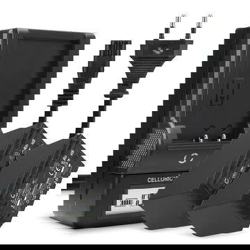 2x Batteria per Panasonic HC-X1000, HC-X1500, HC-MDH3, AG-AC8, HC-X2000 - VW-VBD58 CGA-D54 4400mAh + Caricabatteria AG-BRD50 di Ricambio sostituzione scorta