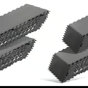 2x Batteria CGR-D54s per fotocamera Panasonic AG-DVX100 NV-DS29 GX7 MX5 MX2500 MX500 HDC-Z10000 Affidabile ricambio da 5400mAh, marca subtel