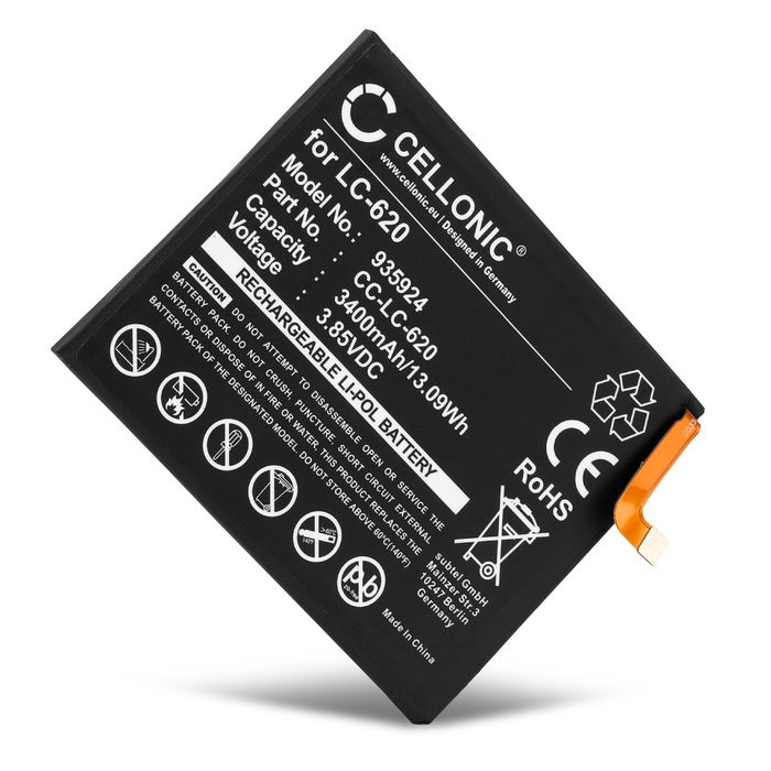 Batteria CELLONIC LC-620 per telefono Nokia 6.2 Ricambio affidabile da 3400mAh per il tuo cellulare smartphone