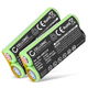2x Batteria 700mAh