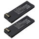 2x Batteria 2400mAh