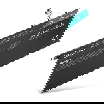 Batteria per Dell XPS 13 9350, XPS 13 9343, XPS 13D-9343, 90V7W, JD25G, JHXPY, 0N7T6 7.4V 6100mAh marca CELLONIC