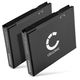 2x Battery (5000mAh, 3.7V)
