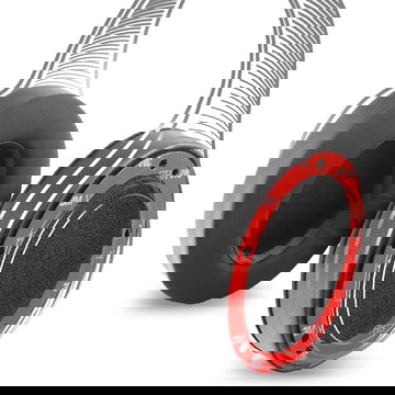 Kit di 2 cuscinetti di ricambio per apparecchi auricolari, cuffie headset Beats Studio 2.0, Studio 3.0 (B0501, B0500) paraorecchie, earpads, sostituzione spugnette con comoda imbottitura