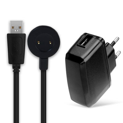 Caricabatteria + Cavo USB per Huawei Watch GT2e / GT2 / GT / Honor Magic Watch 2, 5W 4.74A Caricatore con spina europea