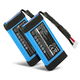 2x Batteria 3000mAh