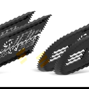 2x Batteria per Plantronics Savi W740, 440, 740, W440, WH500, W745, W440-M, W740-M, WH500A, WH500A 140mAh di CELLONIC